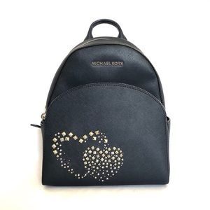 Michael Kors Abbey heart Studded Backpack